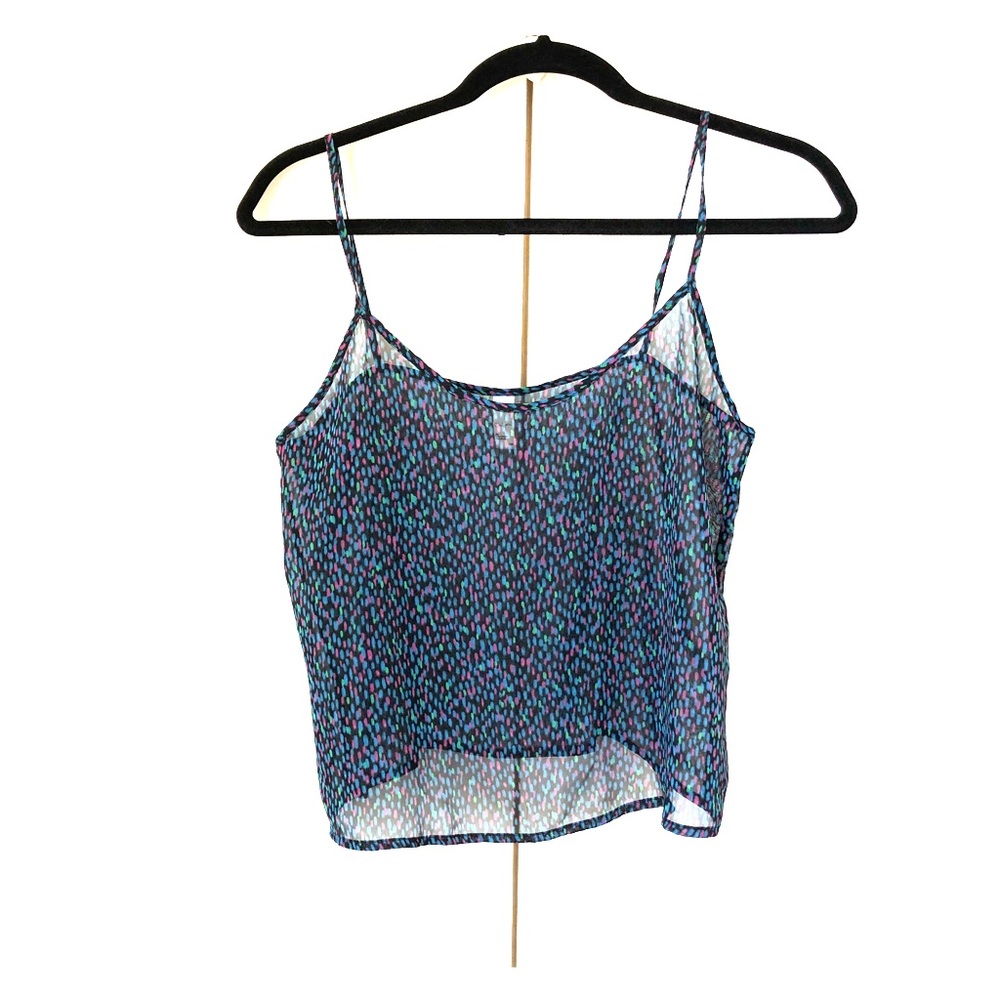 American Apparel - multicolor crop top